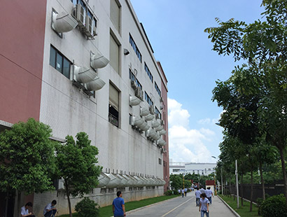 精密五金電子廠廣東長盈環?？照{安裝案例