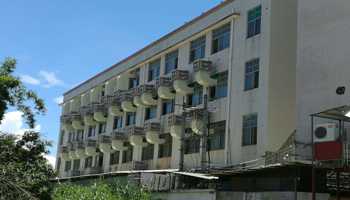 潤東方節(jié)能環(huán)保空調室外安裝圖